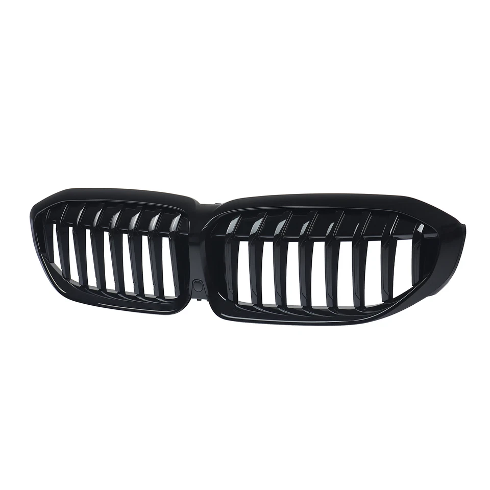 For BMW 3 Series G20 G21 Gloss Black Performance Front Kidney Grilles Grills UK - Image 2 of 4