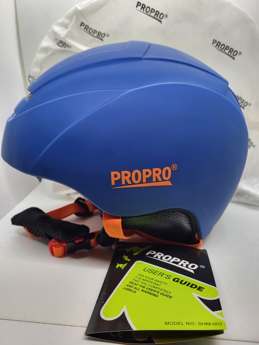 adult sizes helmet snowboard PROPRO Snowboard Helmet, Unisex Adult Size Large, New With Tags And Storage  Bag