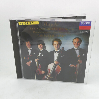 CD - 1989 -  Haydn, Takács Quartet   String Quartets, Op. 76 4-6