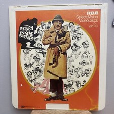 RCA SelectaVision VideoDiscs  The Return Of The Pink Panther  