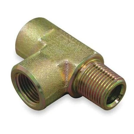 Eaton Aeroquip 2092-4-4S Adpt,Mnpt-Fnpt,1/4-18,Tee,1.76In