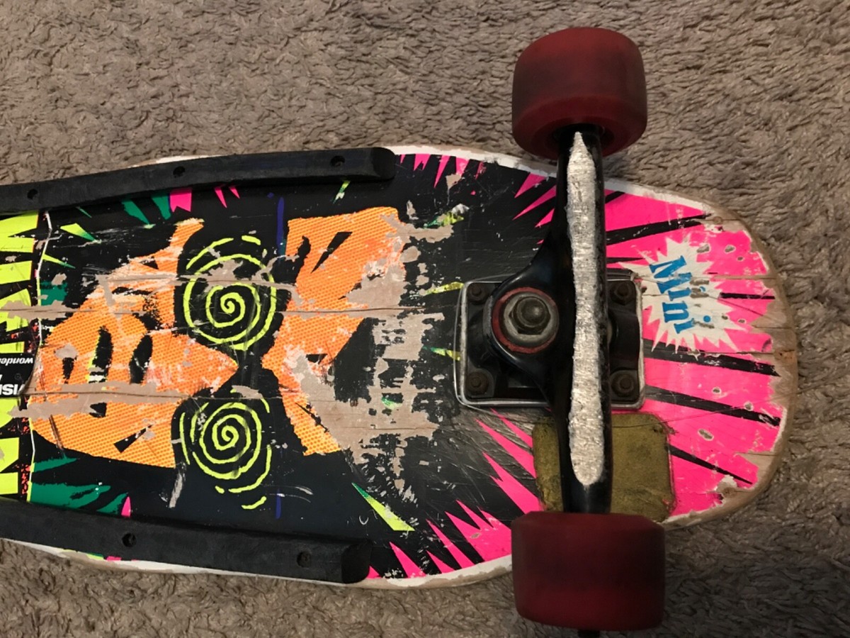Vintage 1986 Vision Psycho Stick Skateboard Deck Rare OG Tracker