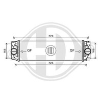 Diederichs LadeluftküHler FüR Mercedes-Benz Sprinter 3-T Kasten DCA1013
