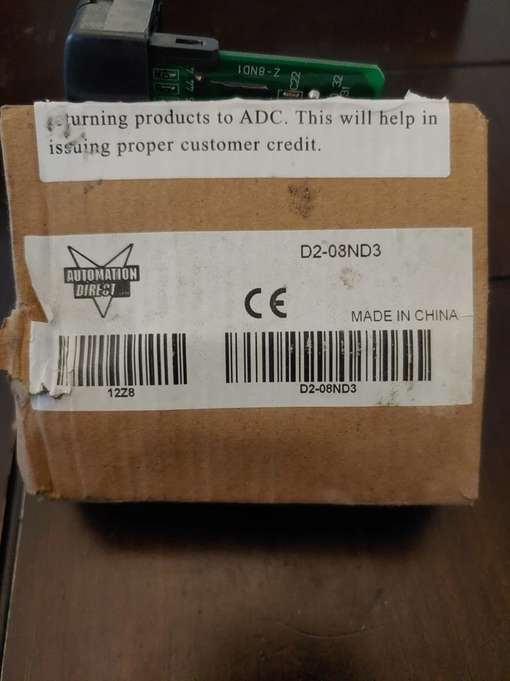 MÓDULO DE ENTRADA PLC DIRECT D2-08ND3 8PT 12-24VDC Foto 3 de 3