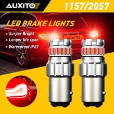 Auxito Red 1157 Canbus Error Free Led Turn Signal Tail Stop Brake Light Bulbs Us
