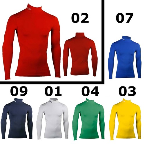MAGLIA INTIMA ELASTICA - LUPETTO ERREA' 3D WEAR - MANICA LUNGA CALCIO  VOLLEY SCI | eBay