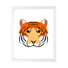 Designs ByLITA Tiger, Wall Print Animals Art Family Presents