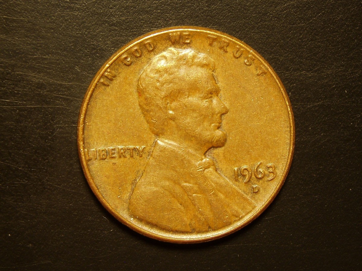 1963-D ONE LINCOLN MEMORIAL CENT #28 | eBay