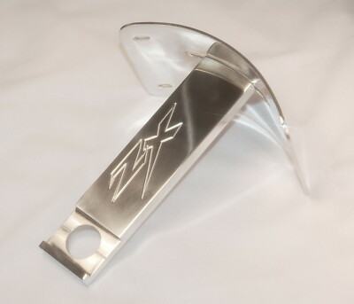 ZX ZX6R 636 ZX6RR ZX7R ZX9R ZX10R ZX12R CURVED LICENSE PLATE TAG