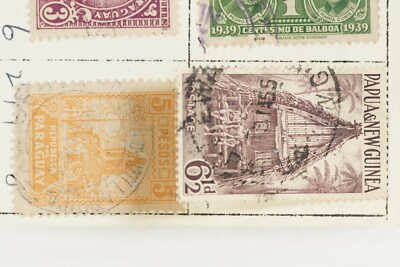 Paraguay Panama Mixed World Postage Stamp Collection Lot Hinged