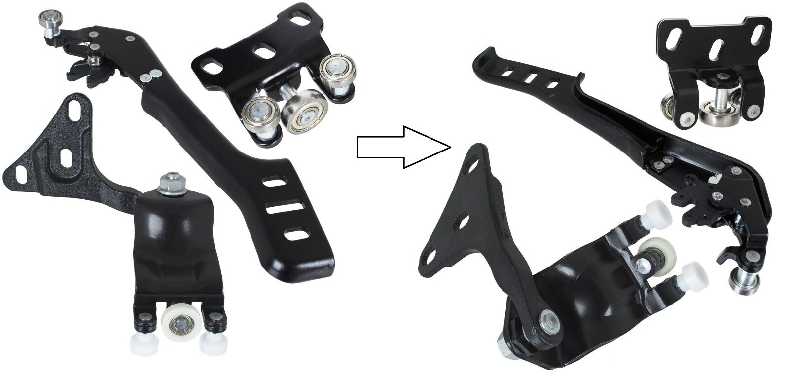 Roulette de guidage pour porte coulissante droite Ford Transit MK8 2013-2026