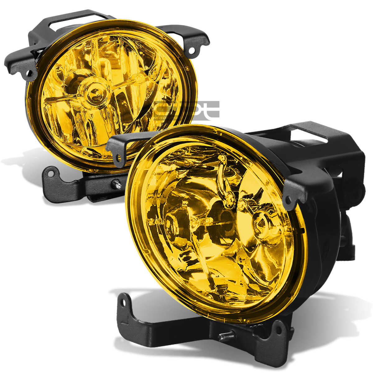 Fit 03-06 Rb 4Dr Accent Hatchback Amber Lens Oe Driving Pair Fog Light Lamp