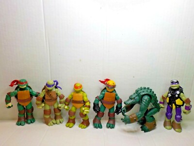 Teenage Mutant Ninja Turtles Action Figure Lot TRAGG Leatherhead 2012 2013 2014