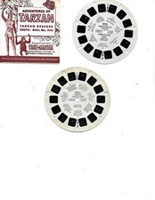 View Master Tarzan 975 976a 2 reels