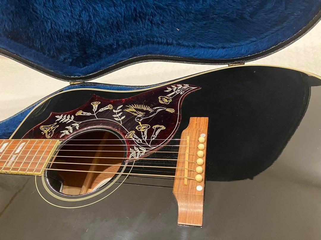 Gibson Hummingbird Ebony Black Guitar 2012 Safe Delivery Gibson Hummingbird Ebony Black Guitar 2012 Safe Delivery