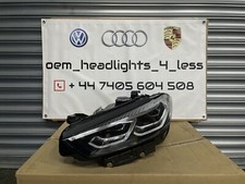 BMW 8 SERIES PASSENGER SIDE LED HEADLIGHT COMPLETE GENUINE NEW 5A27A27-01