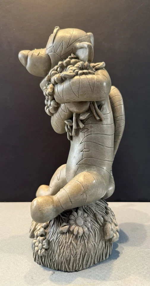 Cisne Blanco Disney Tigger Heavy Garden Estatua Estatuilla Winnie The Pooh Raro 9" Foto 2 de 4