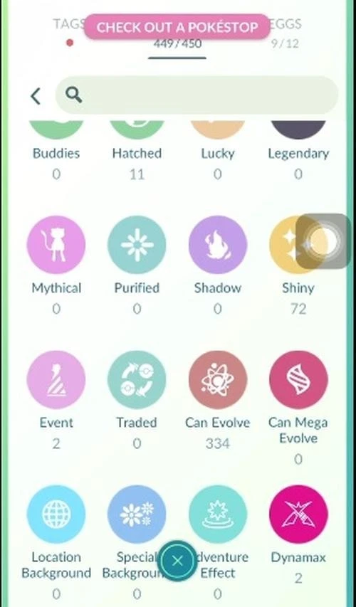 Pokémon Go Acc Level 61 +72 Shiny +3.4m Stardust - Bild 3 von 4
