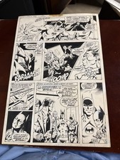 Original Art Don Newton Batgirl End Page Detective Comics 492 1980 DC
