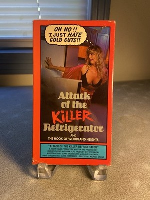 GRAIL Attack of the Killer Refrigerator VHS 90s SOV Horror Slasher TESTED PLAYS