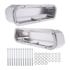 Billet Rail Valve Covers For Ford 260 289 302 351w V8 Polished W Mounting Bolts Billet Rail Valve Covers For Ford 260 289 302 351w V8 Polished W Mounting Bolts