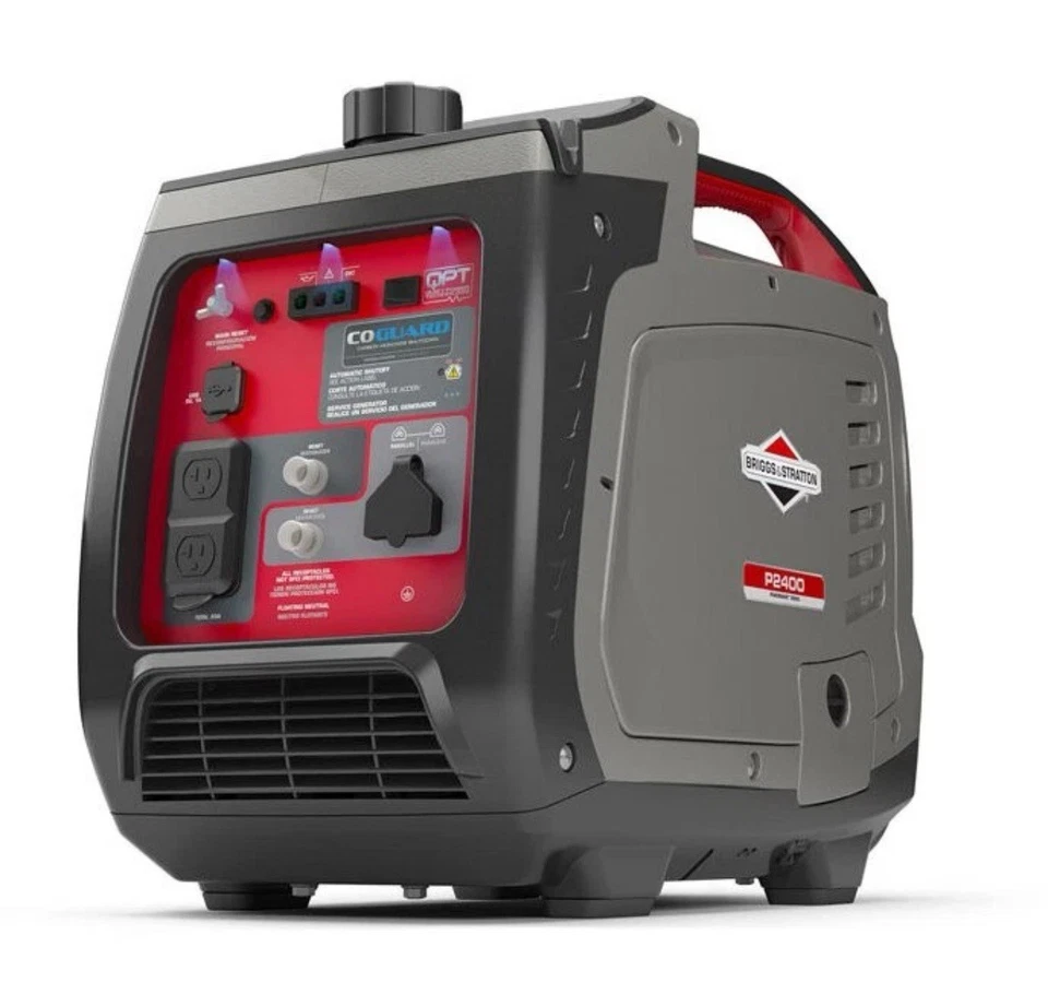 Briggs & Stratton P2400 PowerSmart Inverter Generator w/ CO Guard (030758) - Image 3 of 4