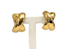 14K Gold Clip on Earrings