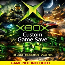 XBox Original OG Unlocked 100 Custom Max Start Completed Cheats Memory Card USB