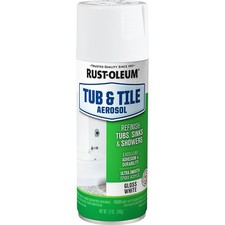 Rust-Oleum 280882 12oz White Tub-N-Tile Epoxy Spray Paint