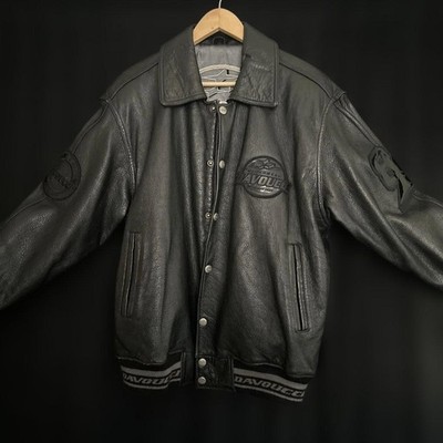 Rare DAVOUCCI leather jacket | eBay