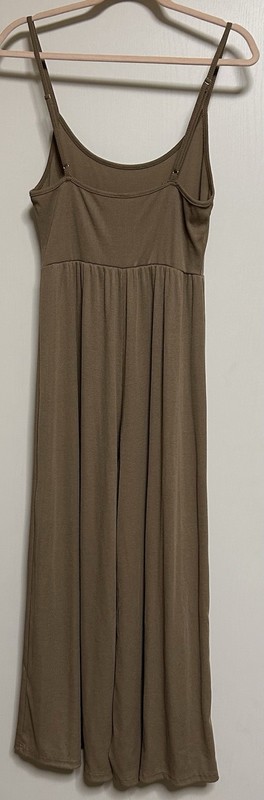 Women’s Pantsuit Size Petite L / SHEIN / Light Brown, Adjustable Straps