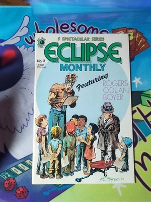 Eclipse Monthly #3 (Eclipse Comics October 1983)