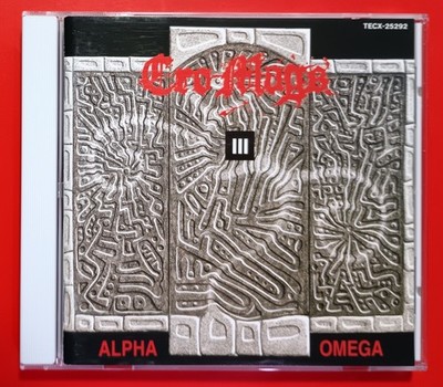 NYC Hardcore Cro Mags Alpha Omega CD CRO MAGS ALPHA OMEGA  Edition Cro Mags III
