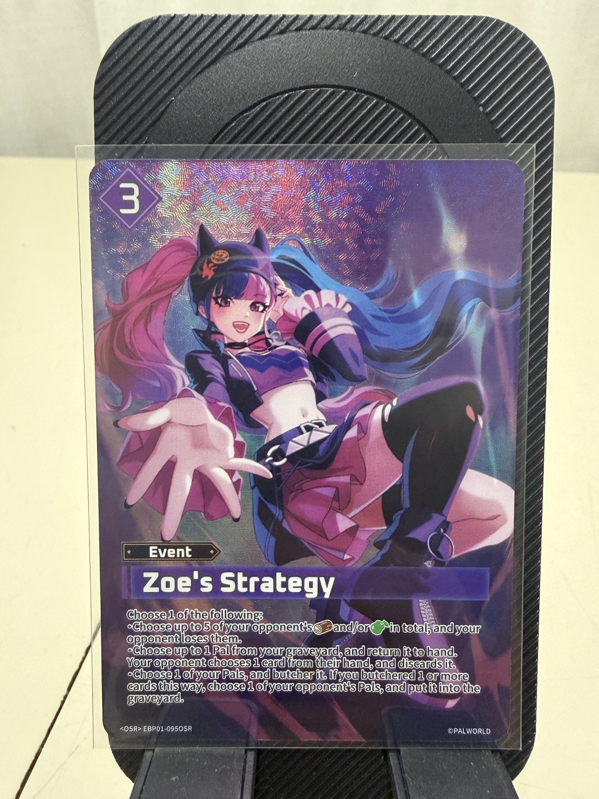 Zoe's Strategy EBP01-095 OSR Dawn of Palpagos Palworld TCG Card Official