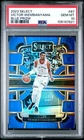 2023 Select Victor Wembanyama Rookie Blue Silver Prizm PSA 10 GEM MT LOW POP RC