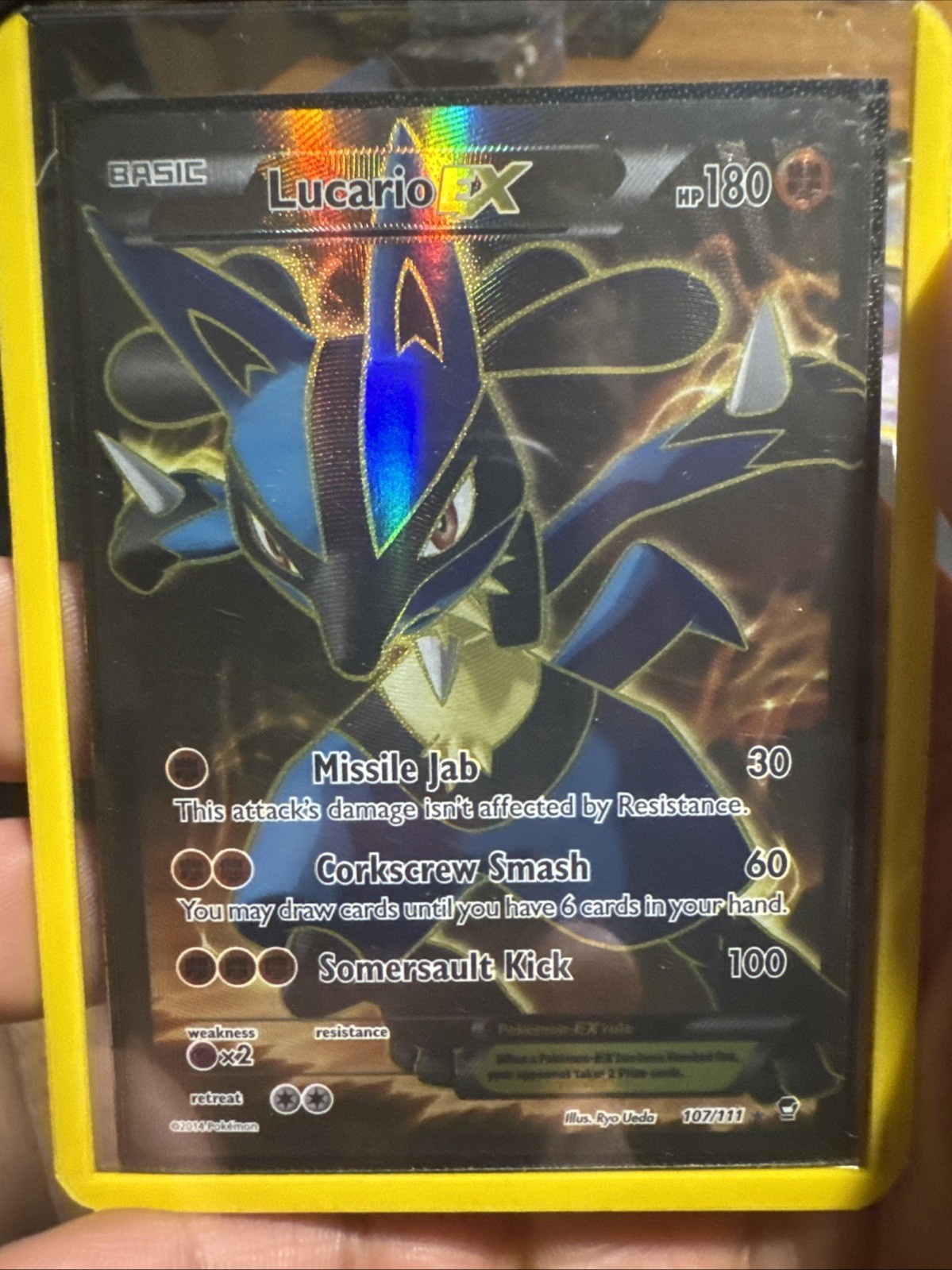 Lucario ex 2014 XY: Furious Fists #107/111 Holo (Full Art) Price