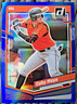 2023 Panini Donruss Coby Mayo Holo Blue Rookie Card #123 Baltimore Orioles RC