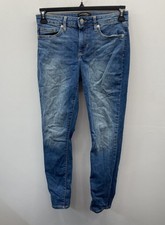 Banana Republic Women's Curvy Skinny Medium Wash Stretch Jeans Size 26/2