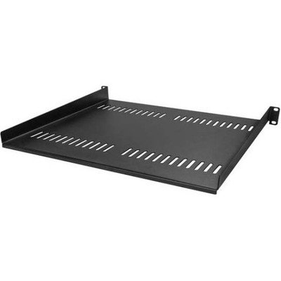 StarTech Vented 1U Rack Shelf - 16in Deep - 1U Rack Mount Shelf (cabshelf116v)