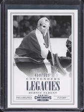 2012-13 Panini Rookie Anthology Contenders Legacies #L5 Bernie Parent /999