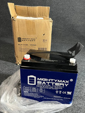 Mighty Max 12v 35ah Gel Battery Replaces Interstate Sla1155 Sla1156 Ml35-12