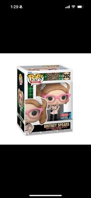 FUNKO POP- BRITNEY SPEARS (YOU DRIVE ME CRAZY FALL CON EXCLUSIVE) #292 NEW