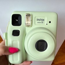Fujifilm instax mini SE Instant Camera, Mint Green