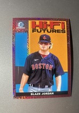 2022 Bowman - Hi-Fi Futures Blaze Jordan #HIFI-16 Pink Mojo Refractor /199 (RC)