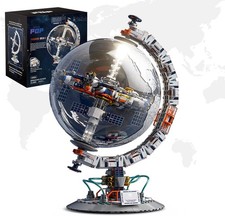 771 Teile Globus Bausteine Set mit Beleuchtun...