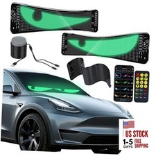 Devil Eyes Light for Cars   13.8''x3.9'' LED Eyes for Car Windshield 