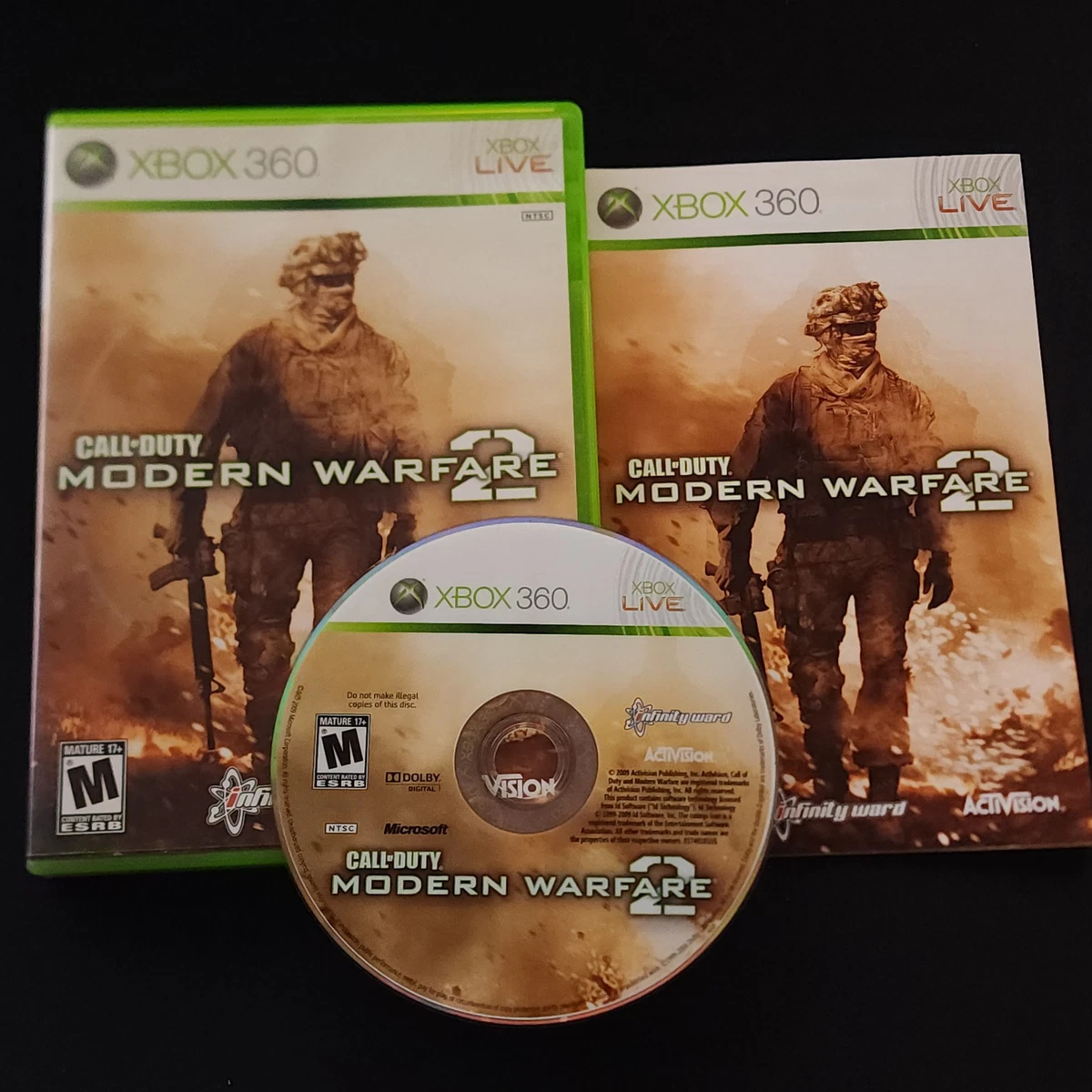 Call of Duty: Modern Warfare 2 M-Mature Rating Video Games for