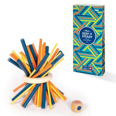 Classic Keep It Steady - Kids Traditonal Fun Vertical Pick Up Sticks Toy Game