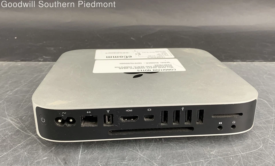 Apple Mac mini Mid 2010 MC270LL/A Intel Core 2 Duo P8600 4GB RAM 320GB HDD - Image 4 of 4