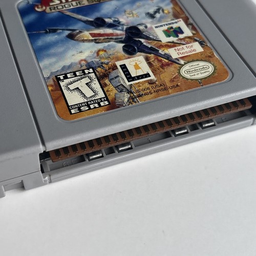 Star Wars Rogue Squadron NFR Not For Resale Nintendo 64 N64 Authentic Kiosk Demo - Picture 9 of 9